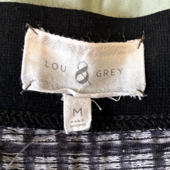 Lou & Gray black and white skirt size medium-gently worn no flaws - Picture 7 of 7